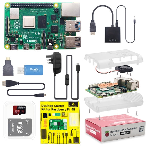 Raspberry Pi 4 Model B Development Kit Available in 2GB 4GB and 8GB