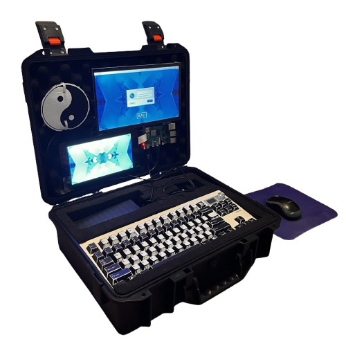 Yin & Yang Kali Linux Cyberdeck