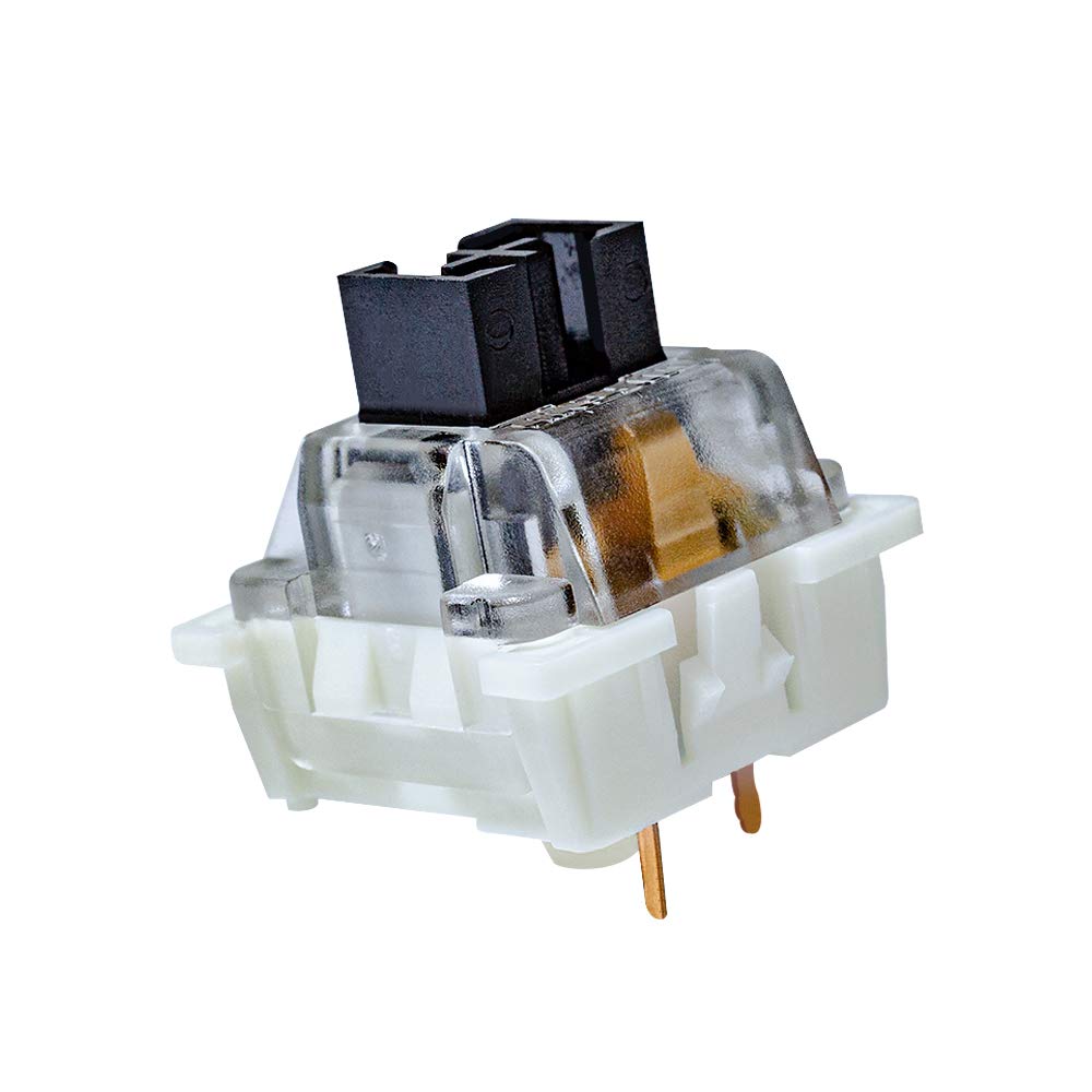 Black Switches,3 Pin/Linear Heavy/60G Force/Rgb/Dustproof for Mechanical Keyboard - Compatible with Cherry MX Switches- 109-Pack