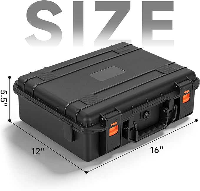 Hard Carrying Case with Customizable Foam