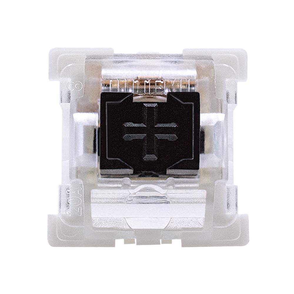 Black Switches,3 Pin/Linear Heavy/60G Force/Rgb/Dustproof for Mechanical Keyboard - Compatible with Cherry MX Switches- 109-Pack