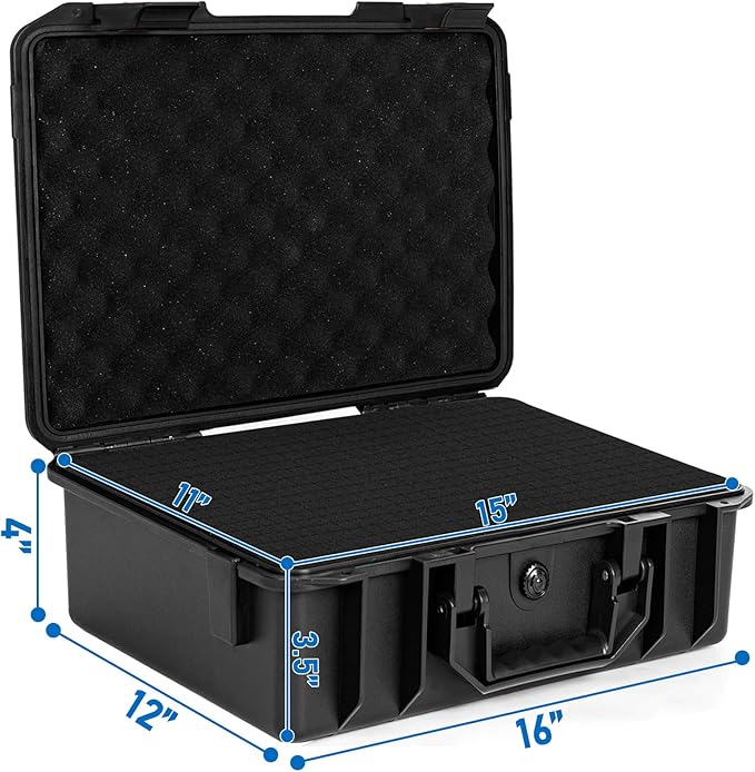 Hard Carrying Case with Customizable Foam
