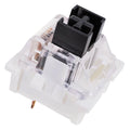 Black Switches,3 Pin/Linear Heavy/60G Force/Rgb/Dustproof for Mechanical Keyboard - Compatible with Cherry MX Switches- 109-Pack