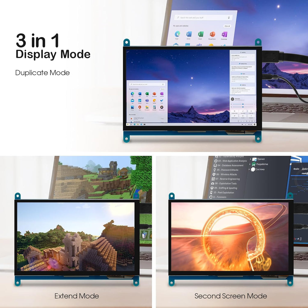 7-inch LCD Screen Display