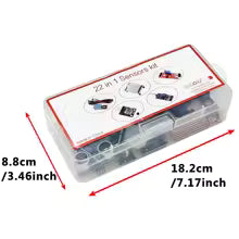 22 in 1 Sensors Moudles Starter Learning Kit For R3 Board&Raspberry Pico Electronic DIY Kit for R3 MEGA2560 with Box
