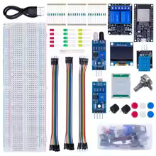 Basic Starter Kit for ESP32 ESP-32S WIFI Development Board Project Learning Kit with Tutorials ESP32 kit with box
