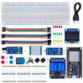 Basic Starter Kit for ESP32 ESP-32S WIFI Development Board Project Learning Kit with Tutorials ESP32 kit with box