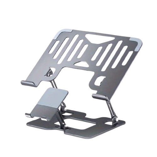 2 In 1 Laptop Holder & Phone Stand